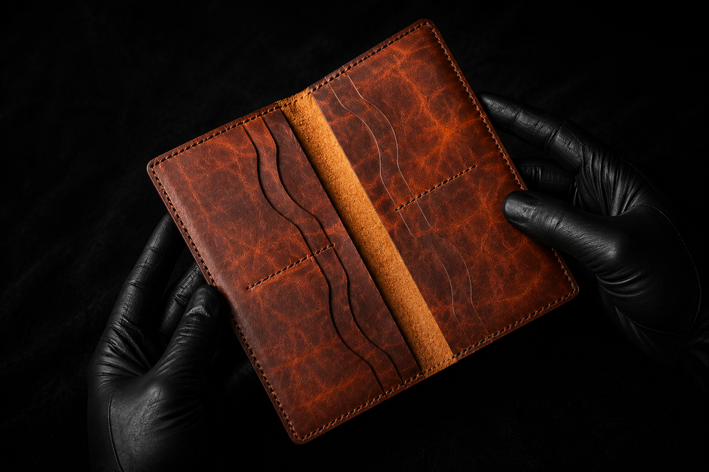 Rhovelle Voyage – Handmade Leather Long Wallet